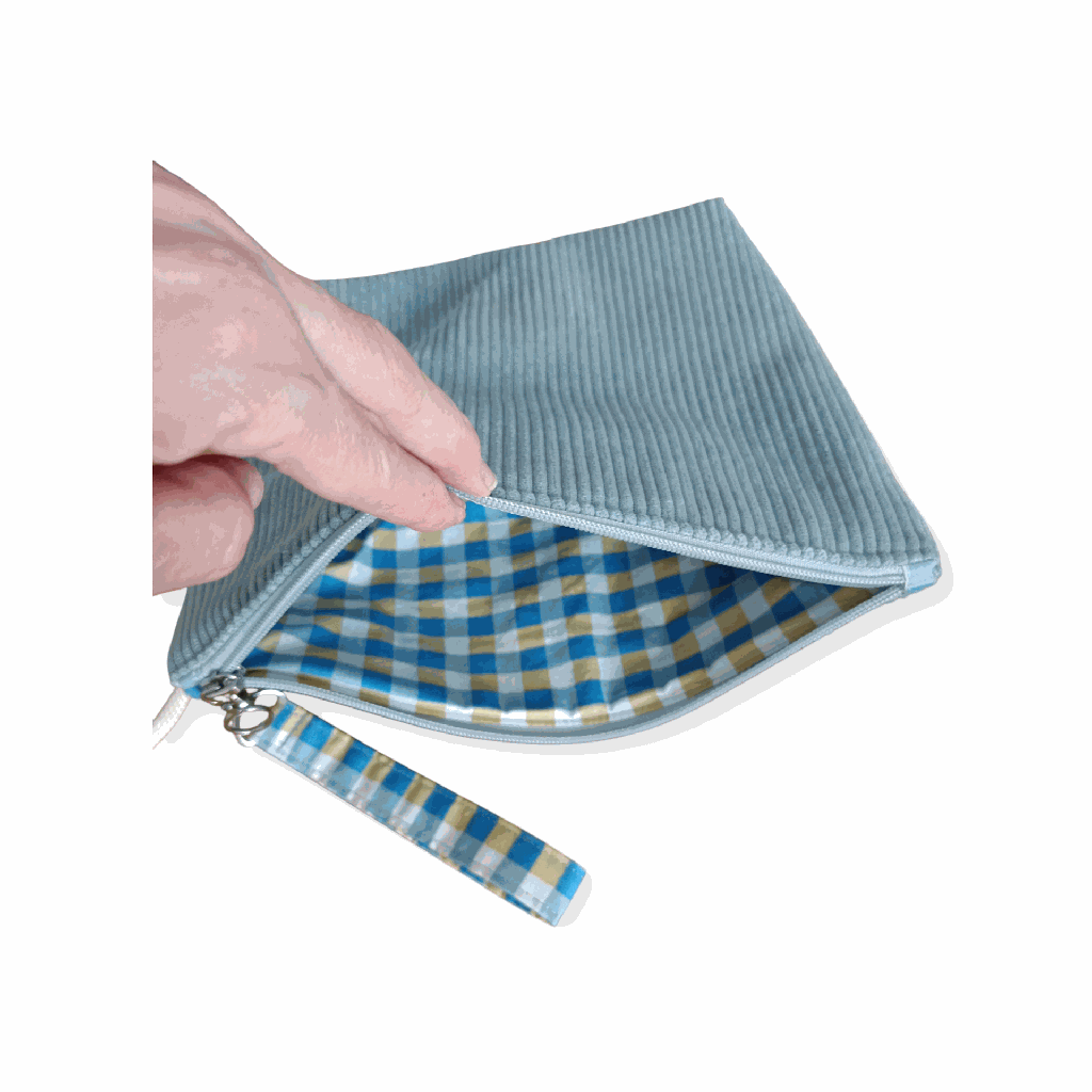 Neceser grande de viaje para mujer hecho a mano