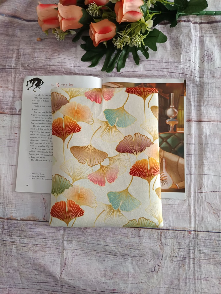 Funda para libro acolchada Grinko hecha a mano