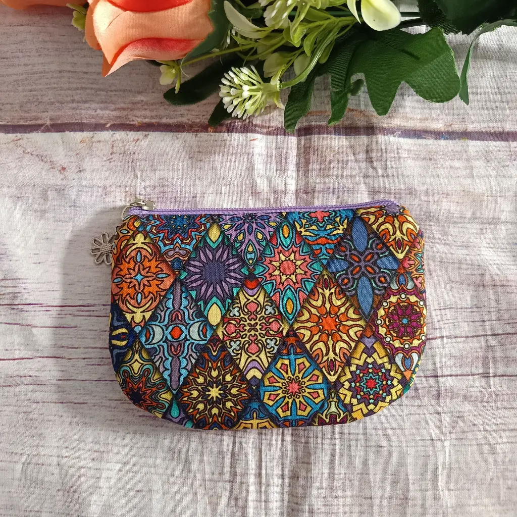 Monedero mujer estampado mandalas