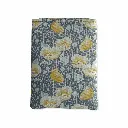 Funda de kinkle  con un estampado  de amapolas ,hecha a mano