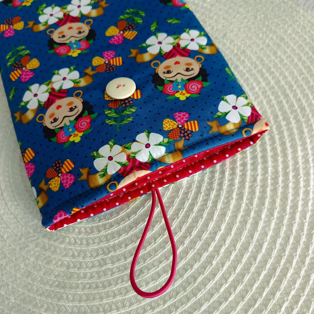 Interior de funda Kindle Mini Frida acolchada y protectora