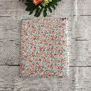 protector de libros tela con cierre cremallera