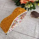 Estuche de gafas hecho a mano práctico y ligero para bolso