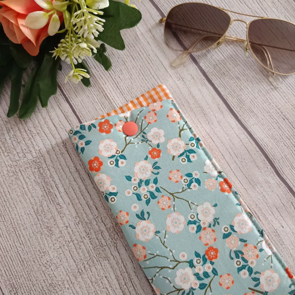 Funda para gafas de tela  japonesa hecha a mano