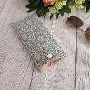 Interior acolchado suave de funda de gafas hecha a mano para proteger lentes