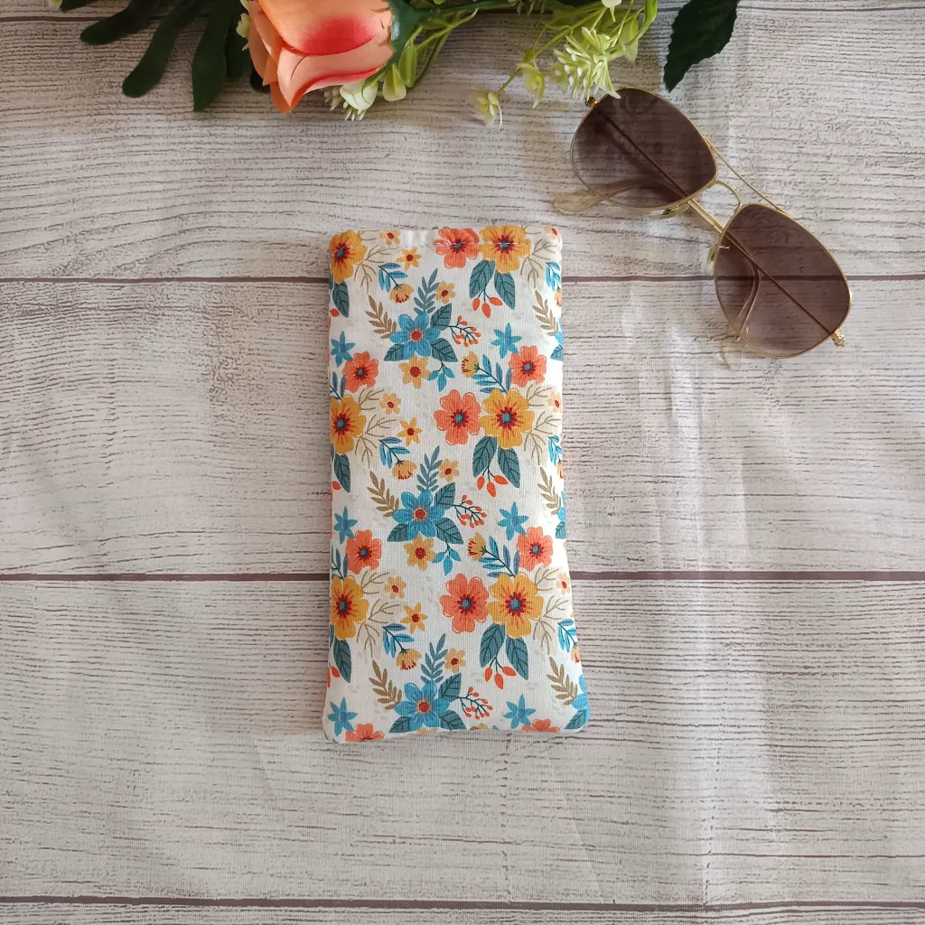 Funda gafas tela hecha a mano en Menorca
