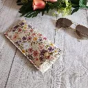 Funda gafas tela con cierre de snap