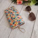 Funda de gafas tela con forro interor en color beige