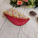 Funda de gafas hecha a mano ,acolchada y cierre con cremallera