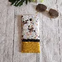 Funda de gafas de tela hecha a mano en Menorca