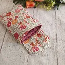 Funda de Kindle artesanal menorca ,cierre con botón.