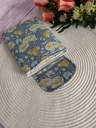 funda para kindle flores acolchada artesanal