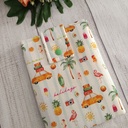 funda para kindle acolchada estampado tropical