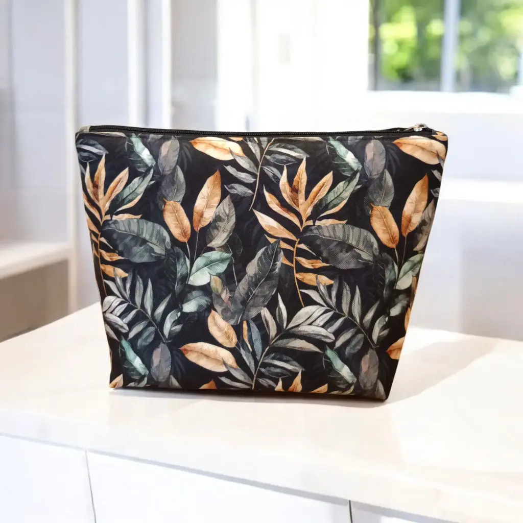 Neceser grande  impermeable de viaje con cremallera-organizador amplio