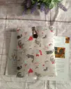 Funda para libro con gatos acolchada  artesanal