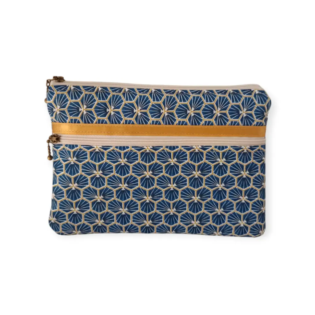 Neceser Plano Duo Azul