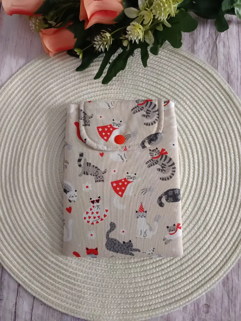 Funda Kindle de gatos hecha a mano acolchada – funda protectora eReader divertida