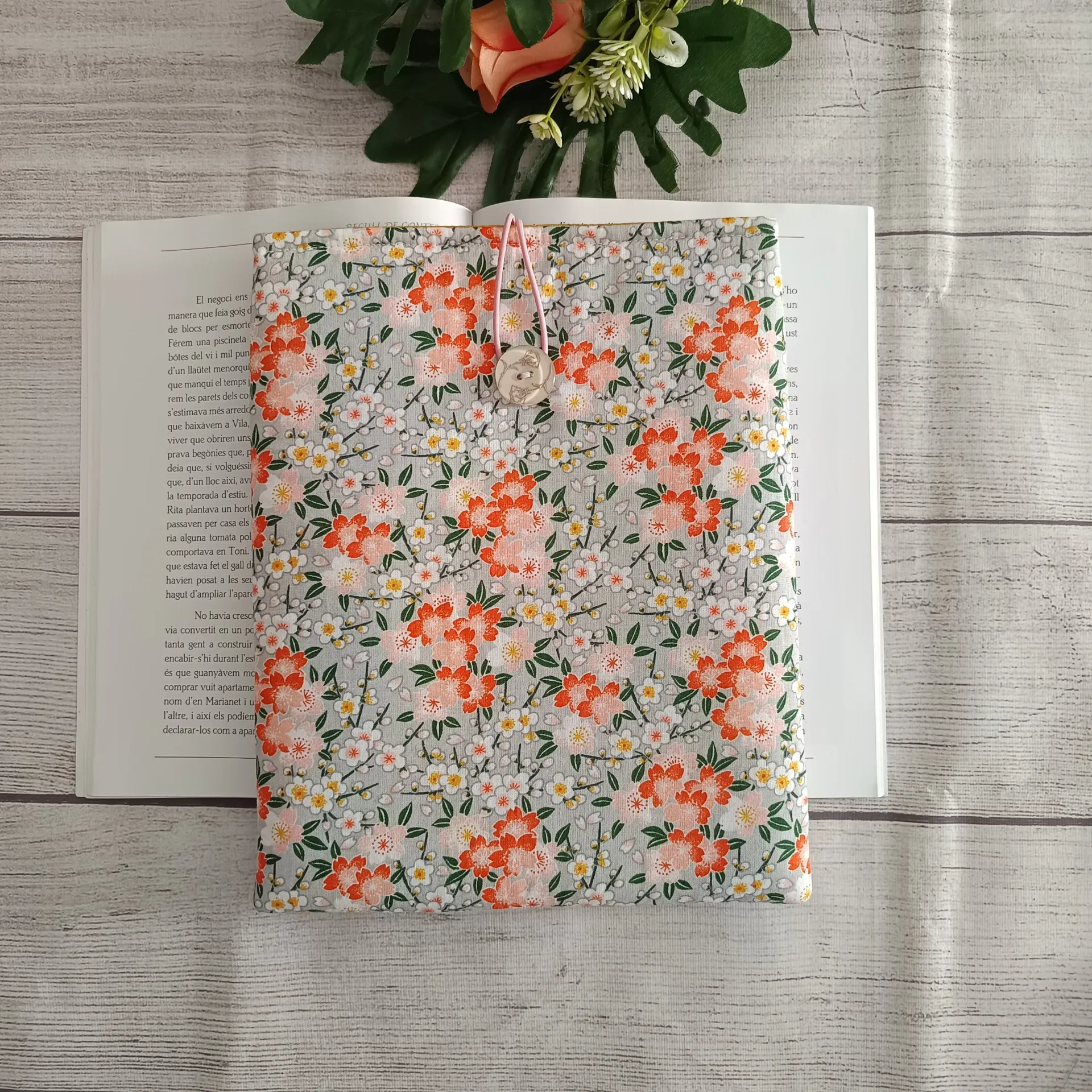 Funda para Libro Estampado Japonés