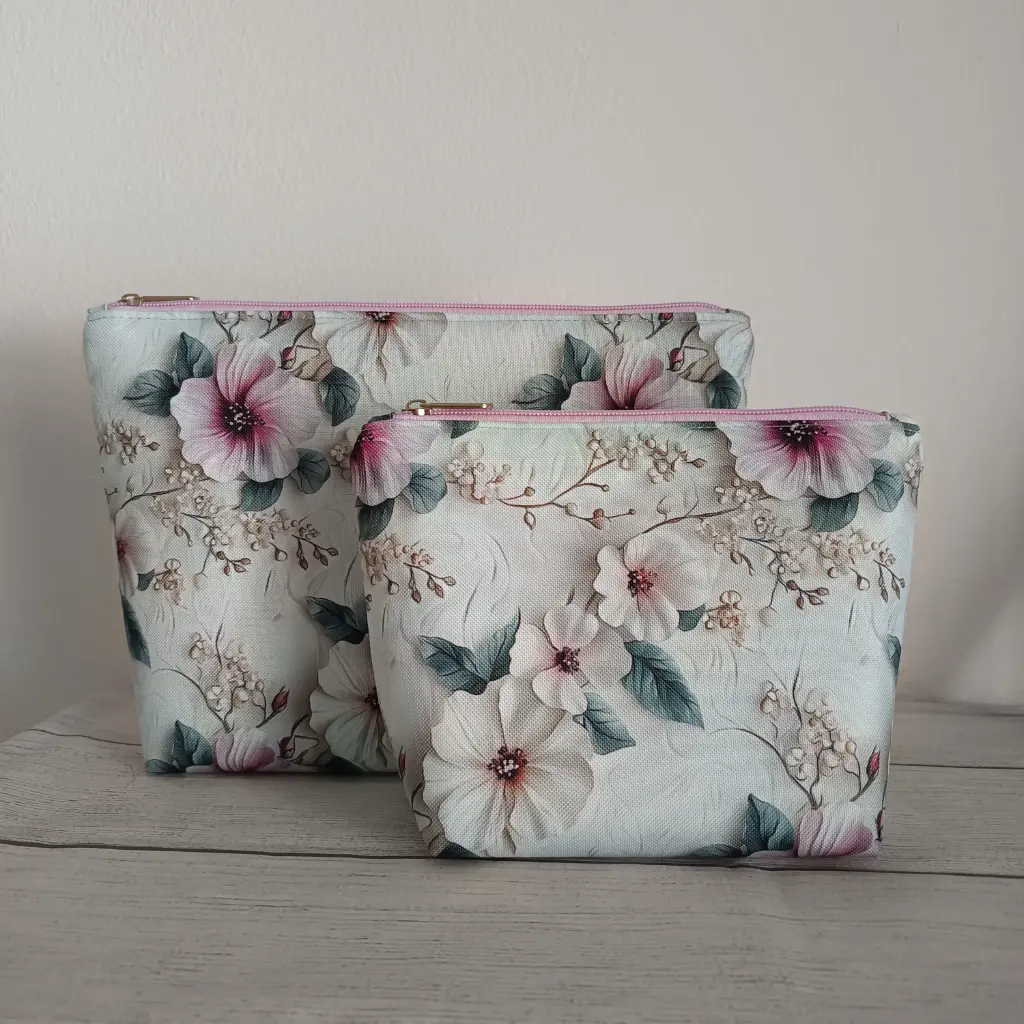 Kit de neceseres de viaje impermeable floral