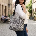 Bolso Tote Bag Mujer con Diseño Estampado Elegante