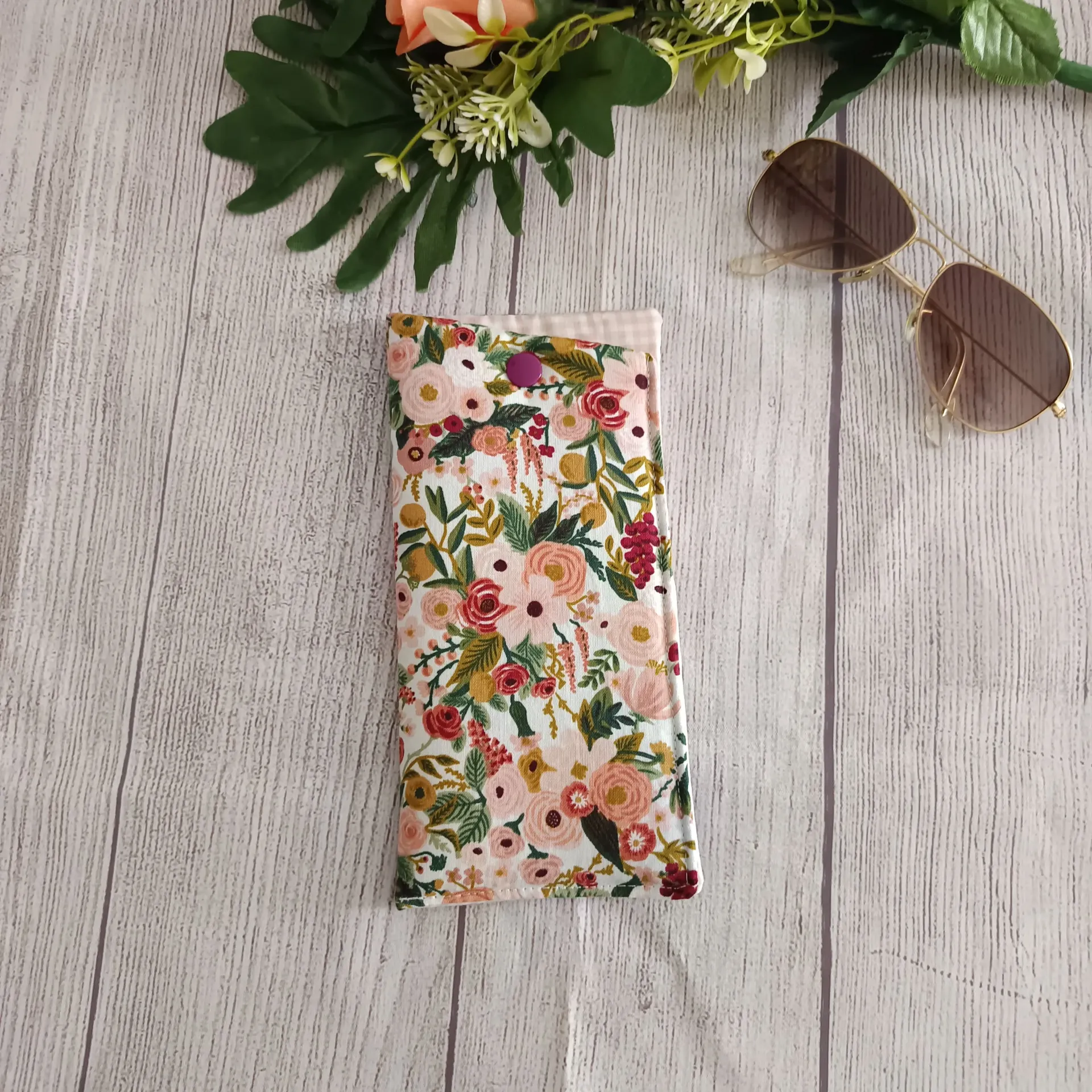 Funda para gafas de tela Adela