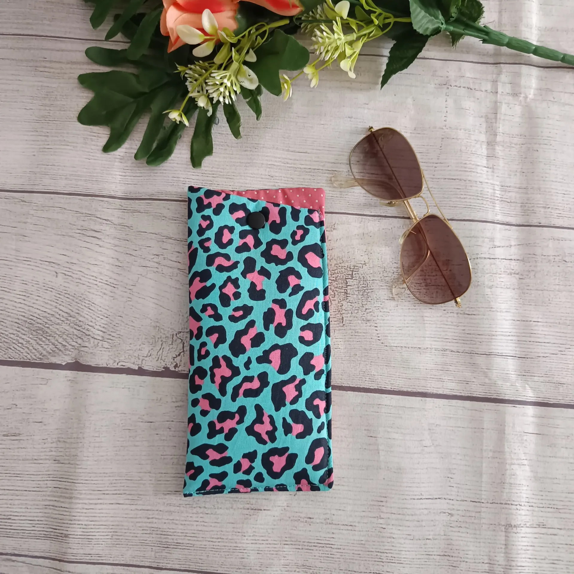 Funda Gafas Tela Animal Print