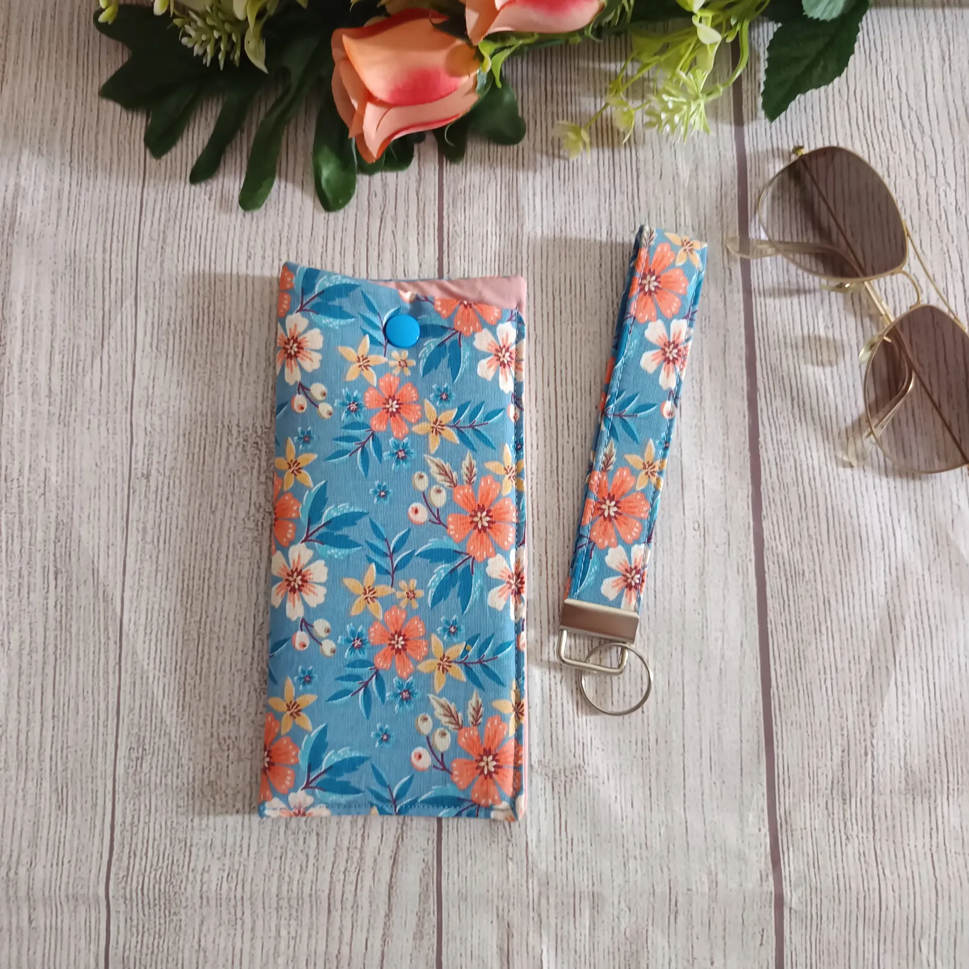 Funda de Gafas de Tela +Llavero de Regalo | Hecho a Mano