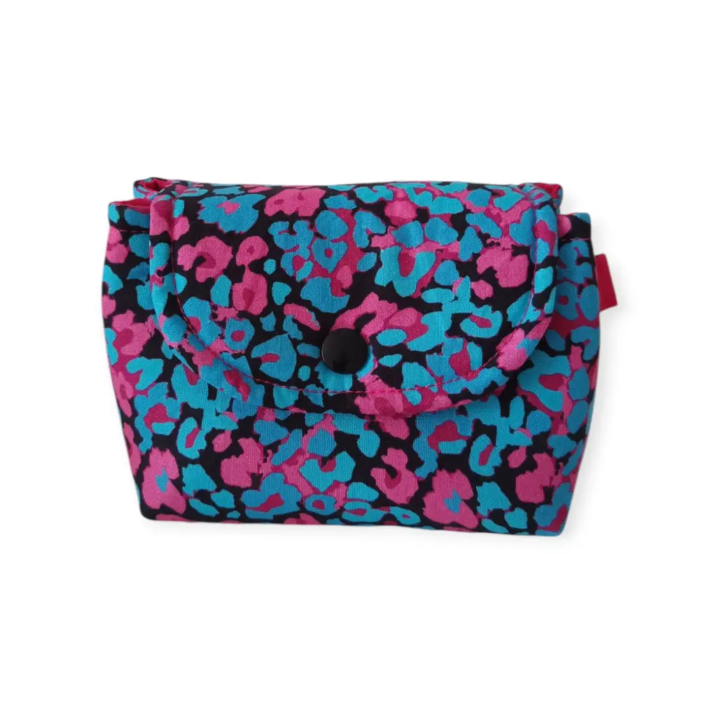 Mini Neceser de Tela Animal Print