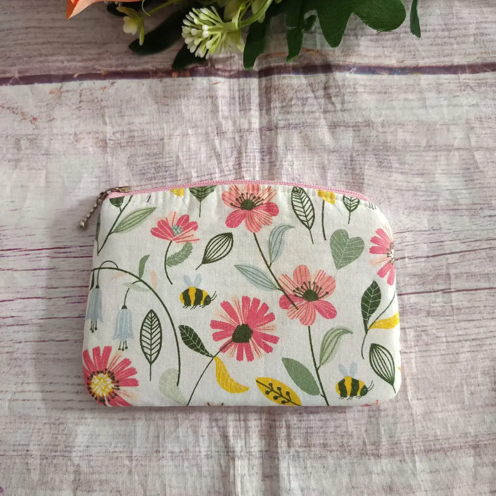 Monedero Mujer Flores