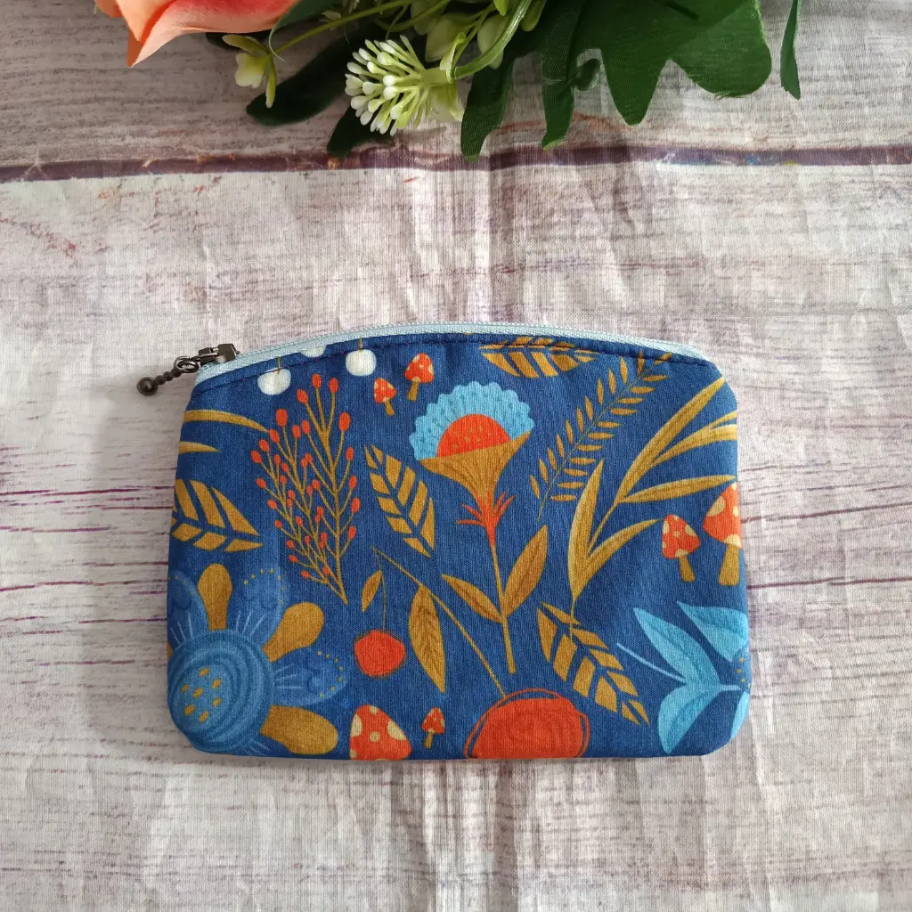 Monedero Básico  Azul