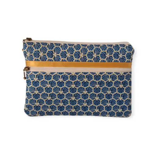 Neceser Plano Duo Azul