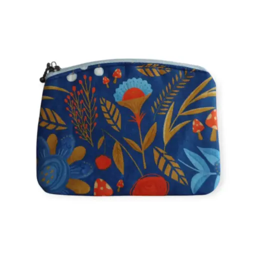 Monedero Básico  Azul